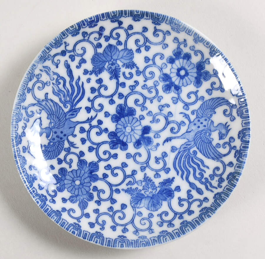 Phoenix Bird Saucer by Japan-1