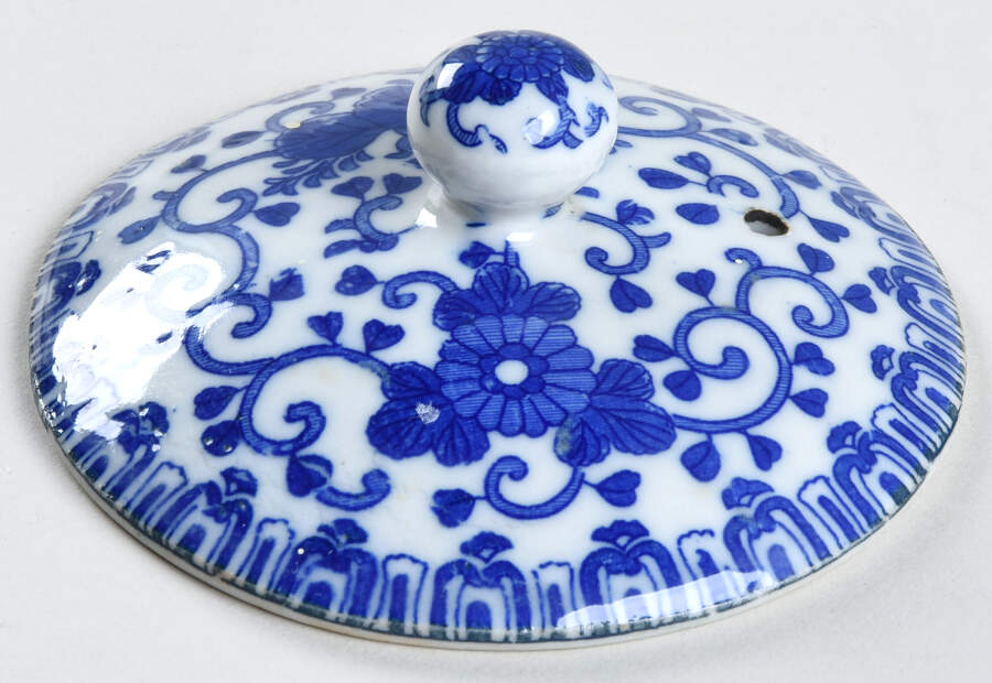 Phoenix Bird Lid for Teapot by Japan-1