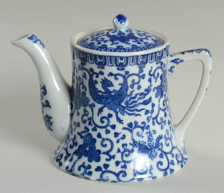 Phoenix Bird Mini Teapot & Lid by Japan-1