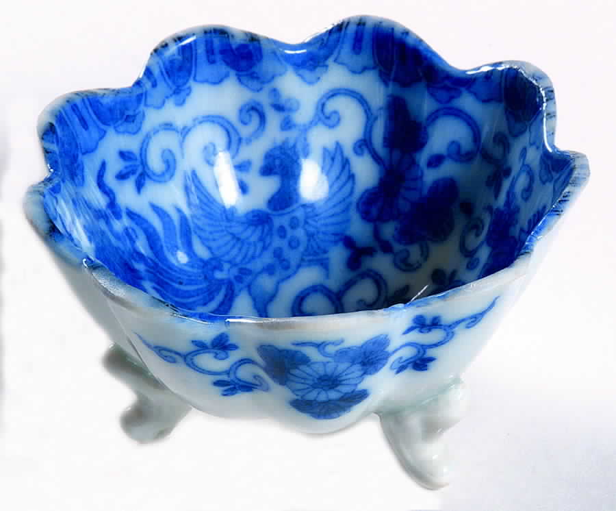 Phoenix Bird Individual Nut Dish by Japan-1
