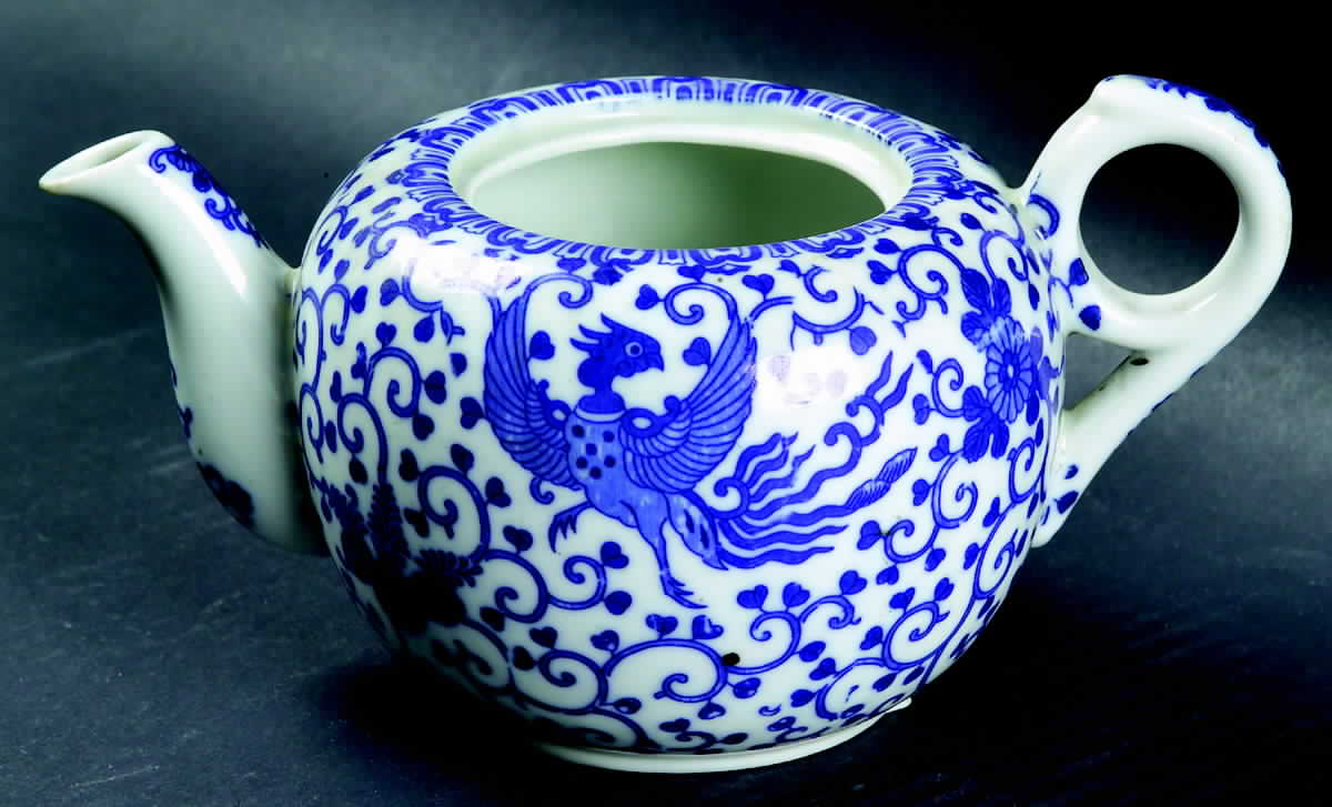 Phoenix Bird Teapot No Lid by Japan-1