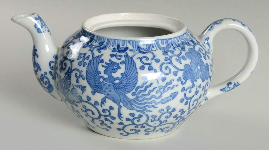 Phoenix Bird Teapot No Lid by Japan-1