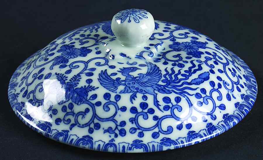 Phoenix Bird Lid for #2 Rice Tureen by Japan-1