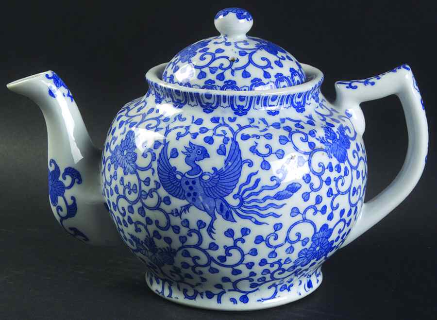 Phoenix Bird Teapot & Lid #24 by Japan-1