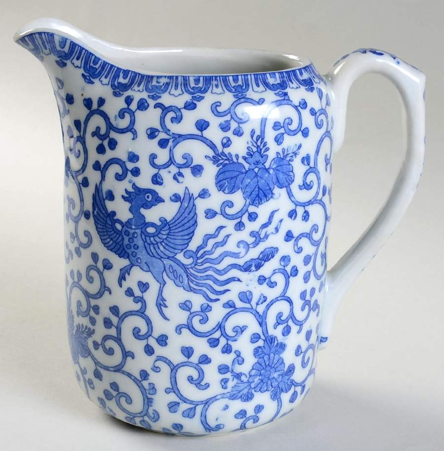 Phoenix Bird 28 Oz Oval Pitcher by Japan-1