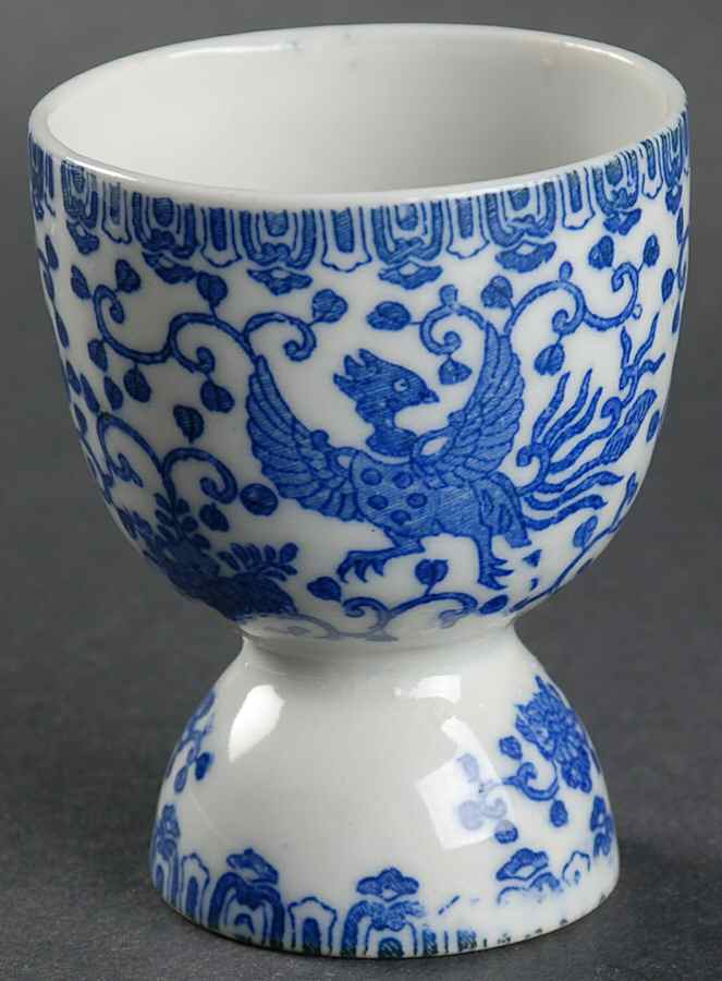 Phoenix Bird Double Egg Cup by Japan-1