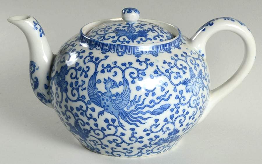 Phoenix Bird Teapot & Lid by Japan-1