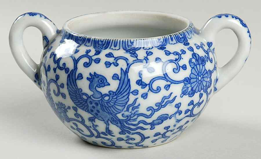 Phoenix Bird #14A Sugar Bowl No Lid by Japan-1