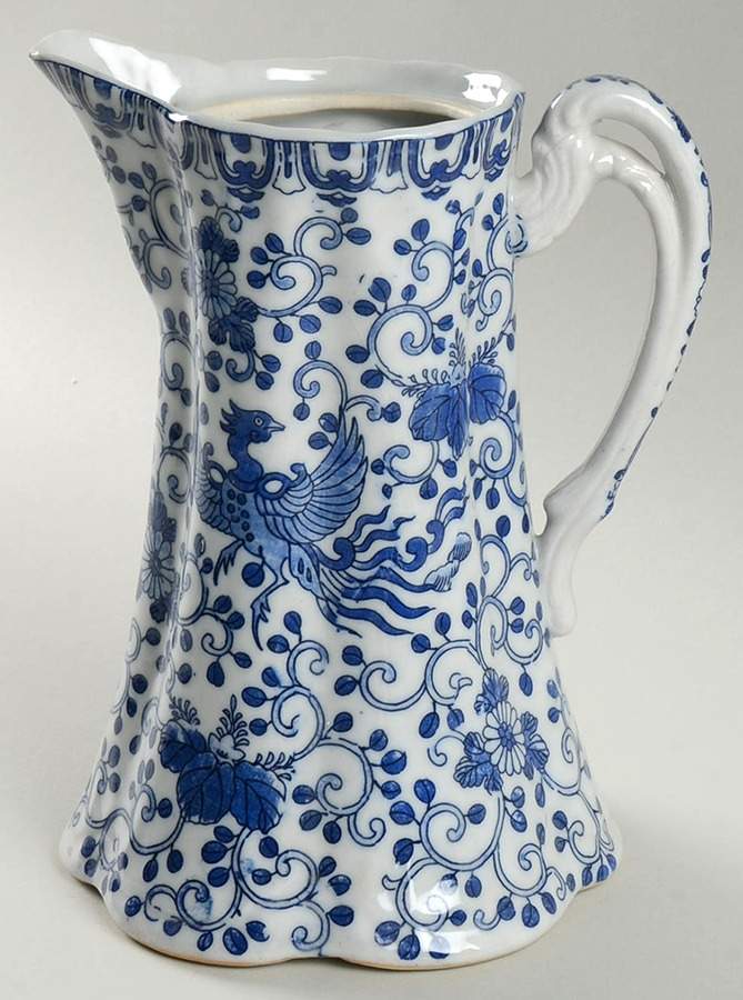 Phoenix Bird Chocolate Pot No Lid by Japan-1