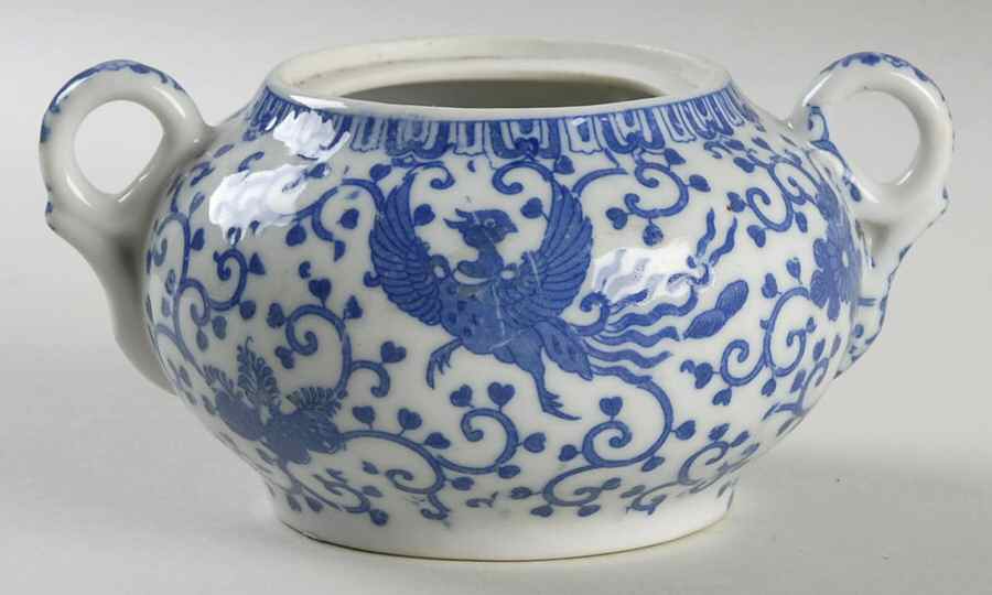 Phoenix Bird #20 Sugar Bowl No Lid by Japan-1