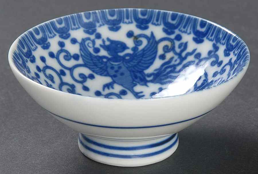 Phoenix Bird Sake Cup by Japan-1