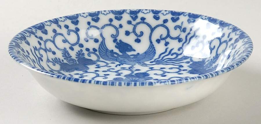 Phoenix Bird Fruit/Dessert (Sauce) Bowl by Japan-1