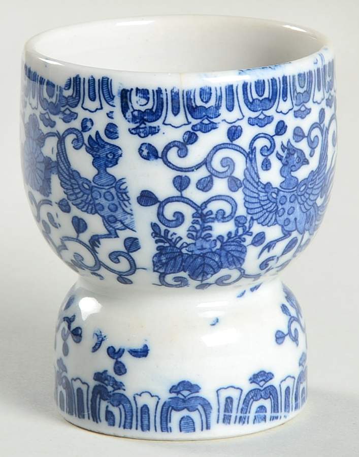Phoenix Bird Double Egg Cup by Japan-1