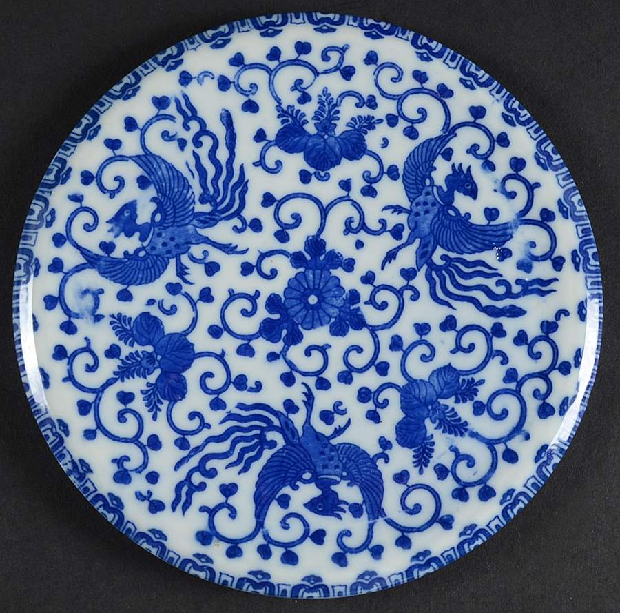 Phoenix Bird Tea Tile by Japan-1