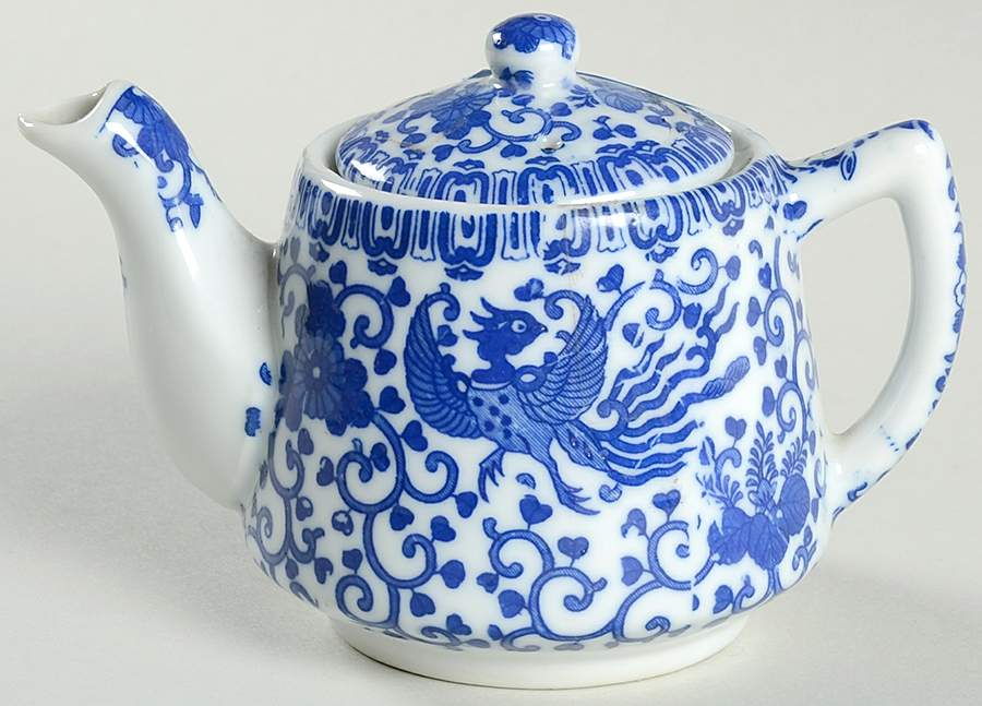 Phoenix Bird Child's #5 Teapot Lid by Japan-1