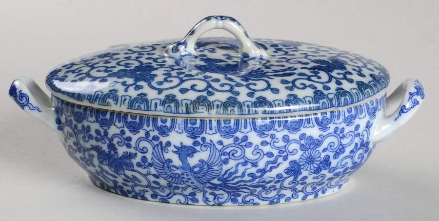 Phoenix Bird Number 1A Child's Tureen & Lid by Japan-1