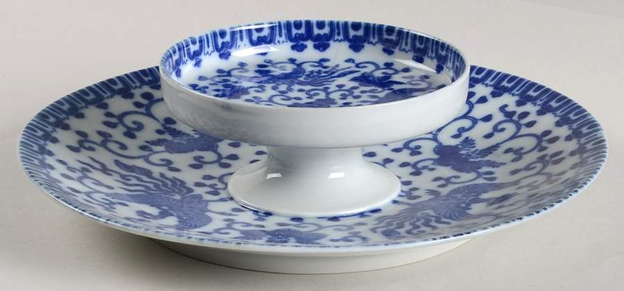 Phoenix Bird 1 Piece Cheese & Cracker Server by Japan-1