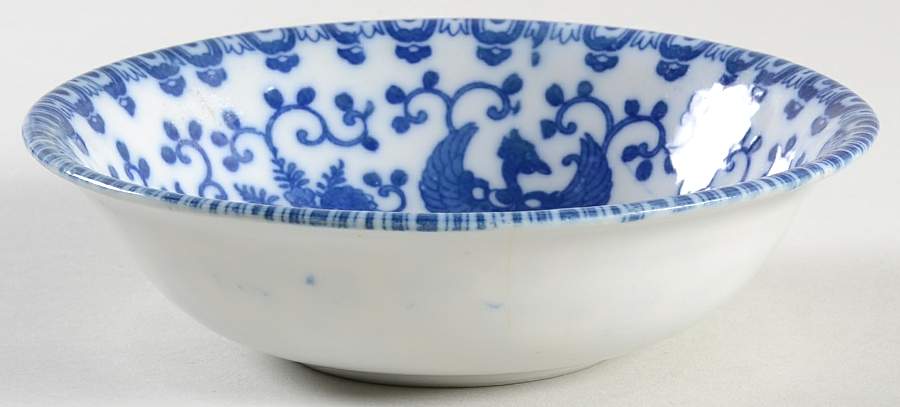 Phoenix Bird Coupe Cereal Bowl by Japan-1