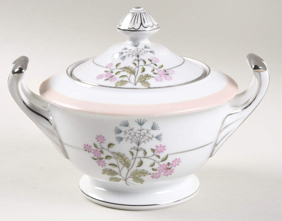 Phyllis Sugar Bowl & Lid by Japan-1