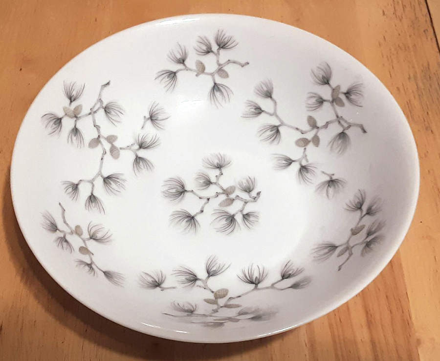 Pine Fruit/Dessert (Sauce) Bowl by Japan-1