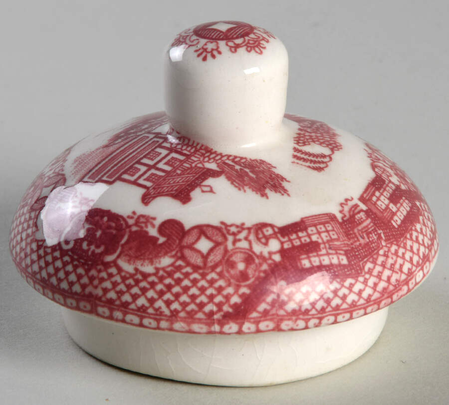 Pink Willow (Fine Quality) Lid for Sugar Bowl by Japan-1
