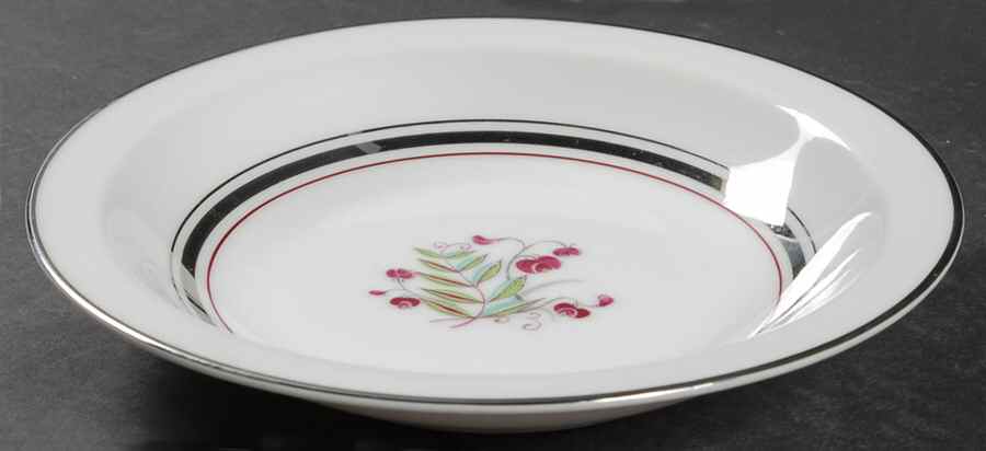 Platinum Beauty Rim Soup Bowl by Japan-1