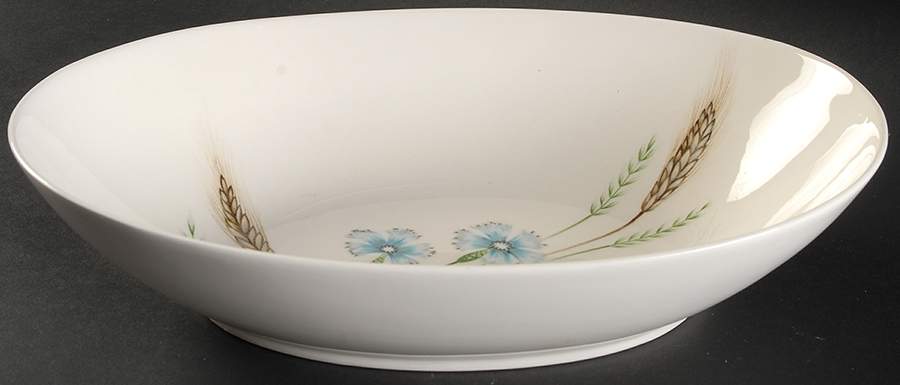 Prairie Flower 11" Oval Vegetable Bowl by Japan-1