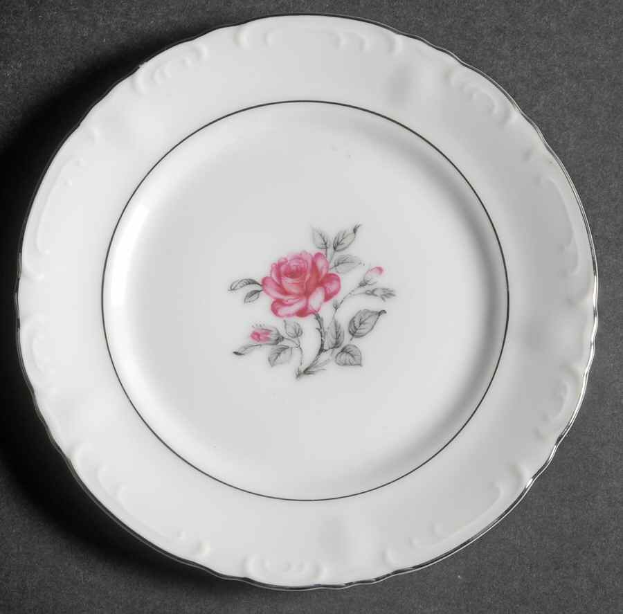 Queen Rose Bread & Butter Plate by Japan-1