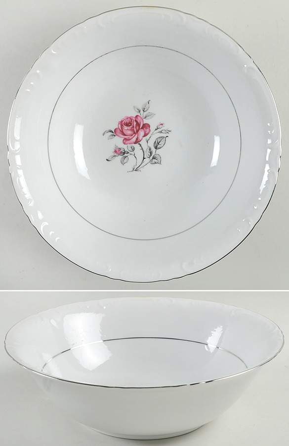 Queen Rose 9" Round Vegetable Bowl by Japan-1