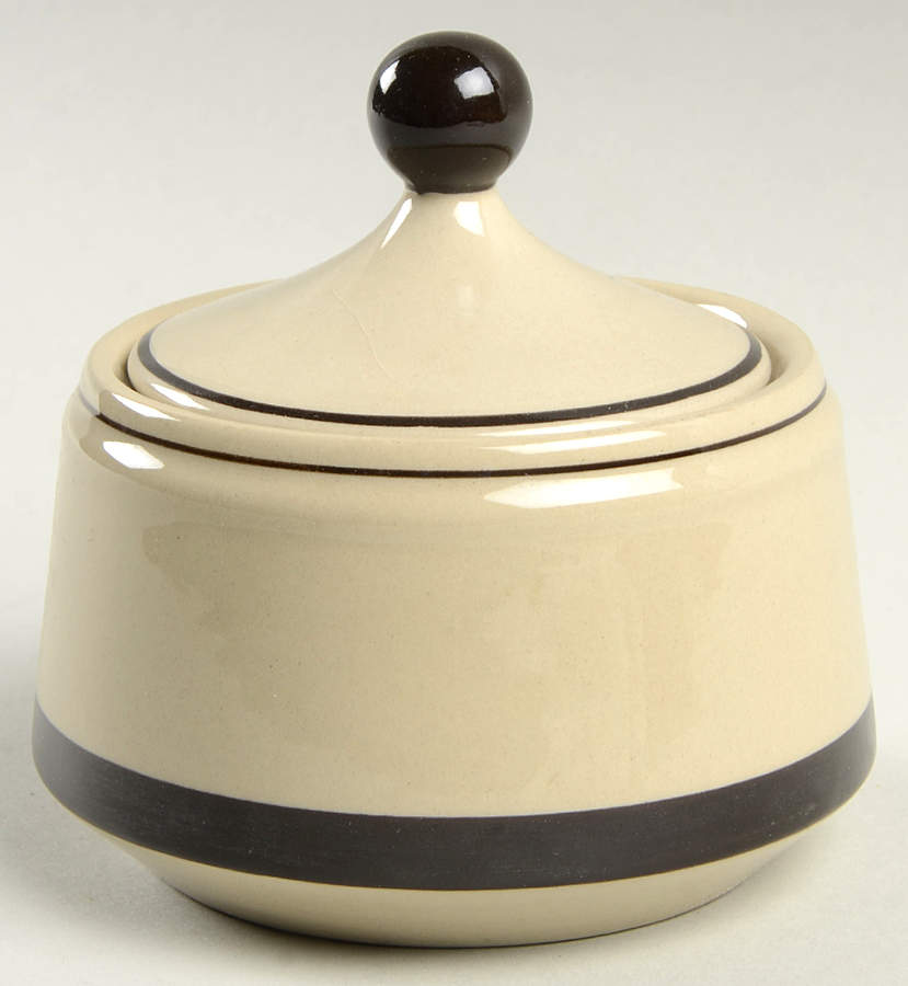 Rose Blossom Sugar Bowl & Lid by Japan-1