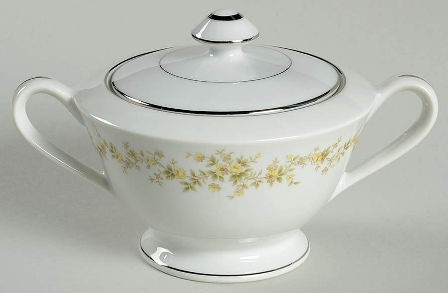 Rose Ballet Sugar Bowl & Lid by United Surgical Steel-1