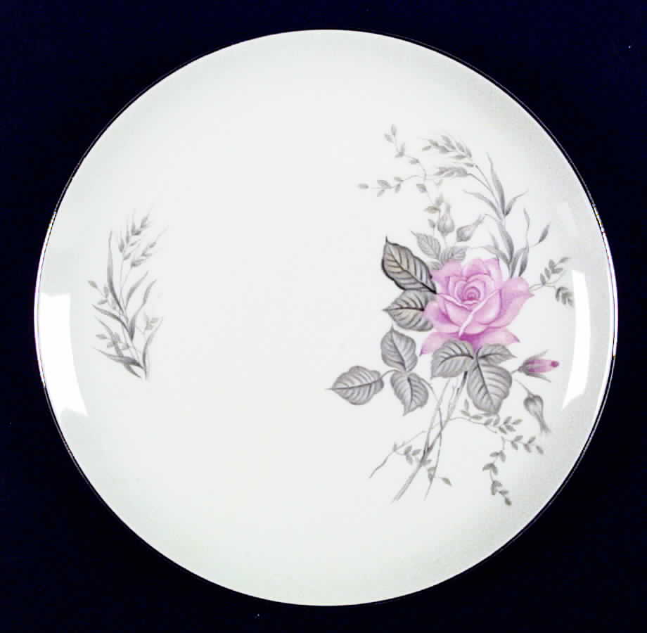 Rose Bouquet (Coupe) Dinner Plate by Japan-1