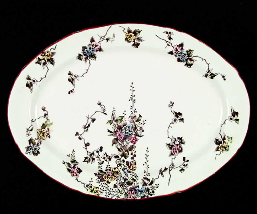 The Ronald 14" Oval Serving Platter by Japan-1