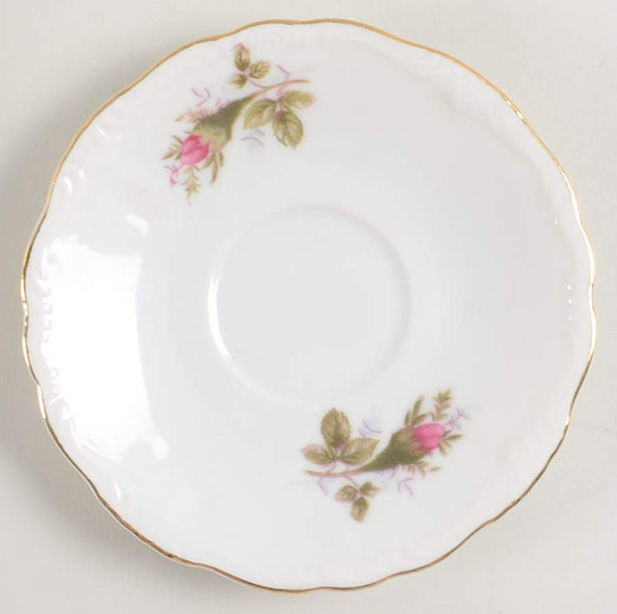 Rose Saucer for Demitasse Cup by Japan-1