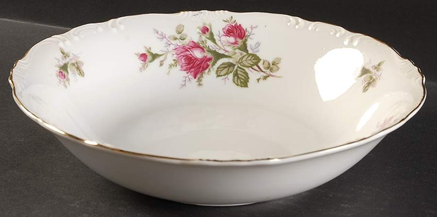 Rose 10" Round Vegetable Bowl by Japan-1