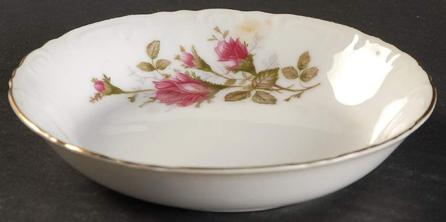 Rose Fruit/Dessert (Sauce) Bowl by Japan-1
