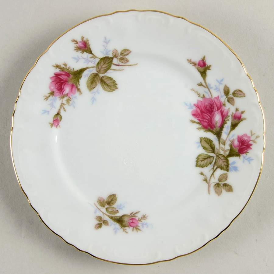 Rose Bread & Butter Plate by Japan-1