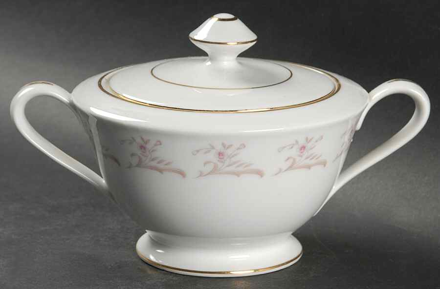 Rosalyn Sugar Bowl & Lid by M Japan-1