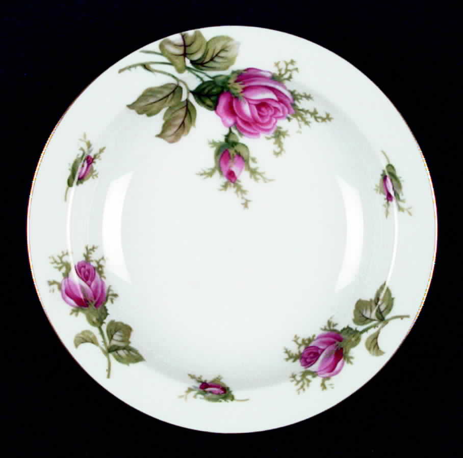 Roselea Rim Soup Bowl by Japan-1