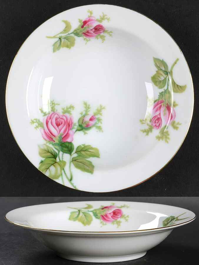 Roselea Rim Fruit/Dessert (Sauce) Bowl by Japan-1