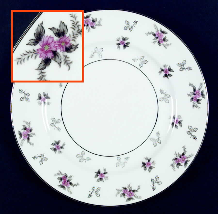 Rosemere Dinner Plate by Japan-1