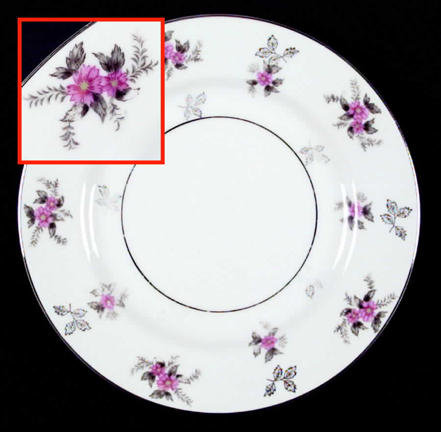 Rosemere Salad Plate by Japan-1