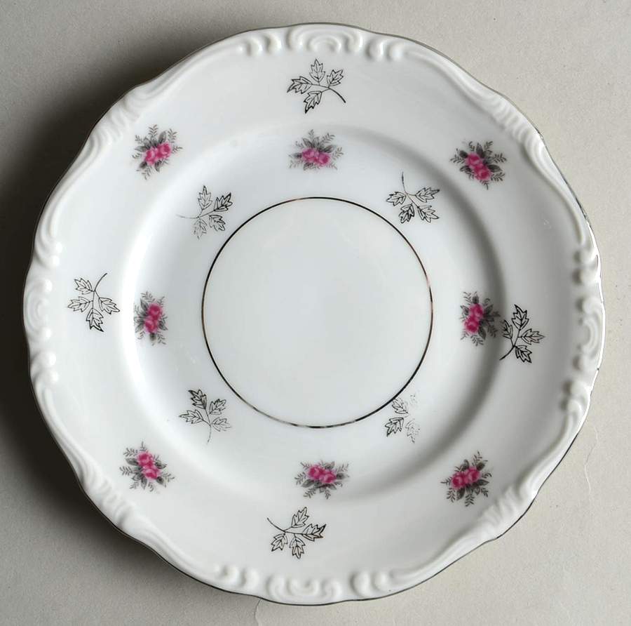 Rosette Bread & Butter Plate by Japan-1