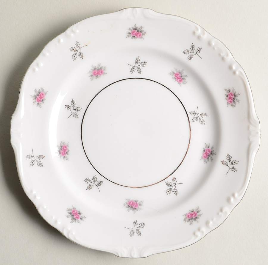 Rosette Salad Plate by Japan-1