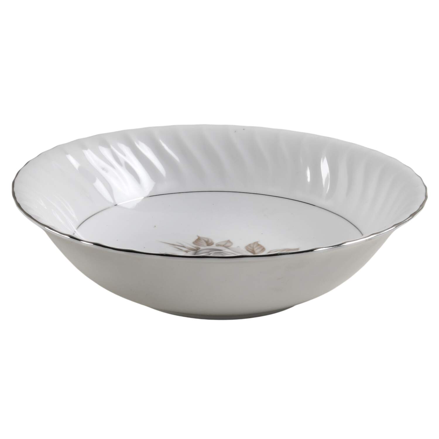 Rose of Sharon 9" Round Vegetable Bowl by Japan-1