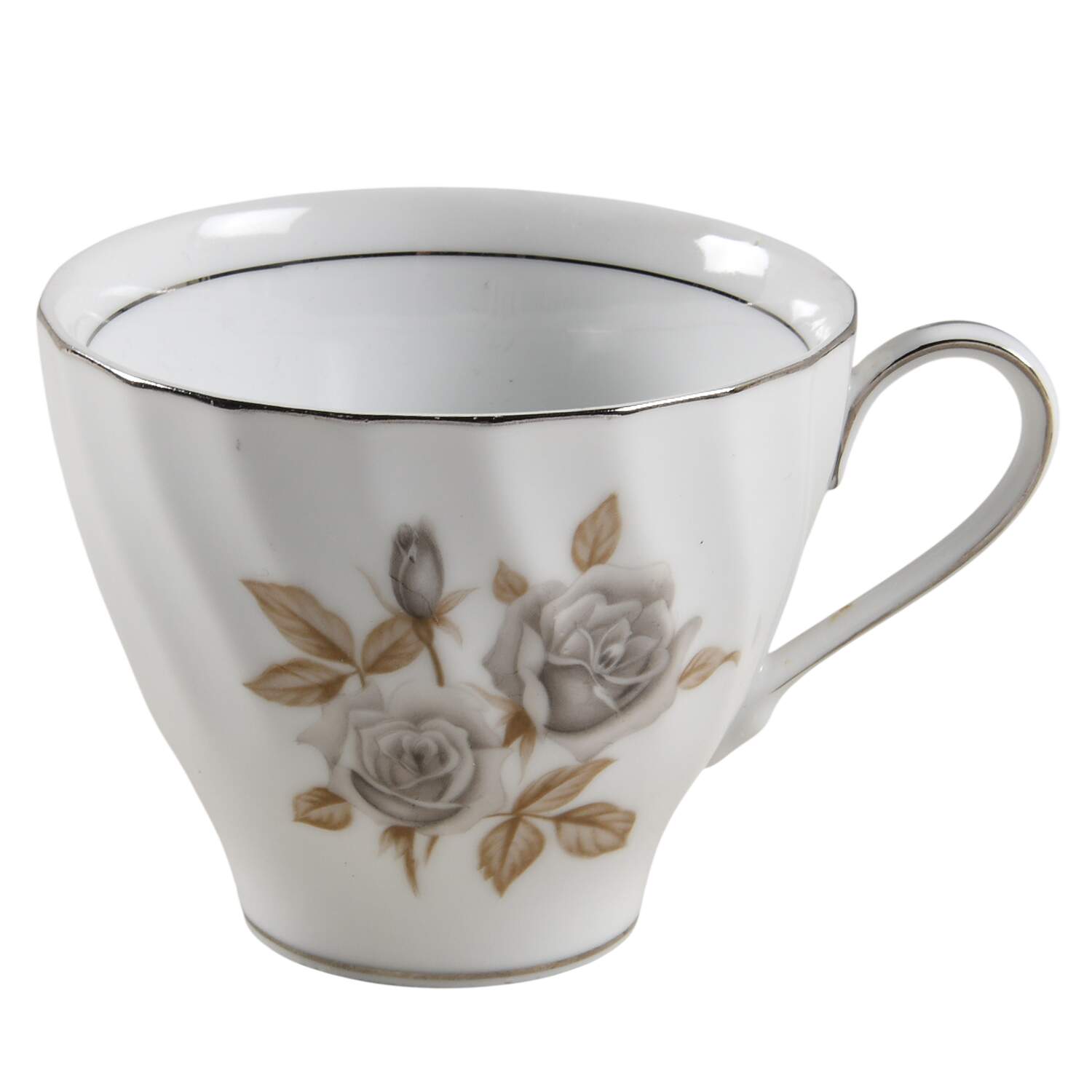 Rose of Sharon Flat Cup by Japan-1