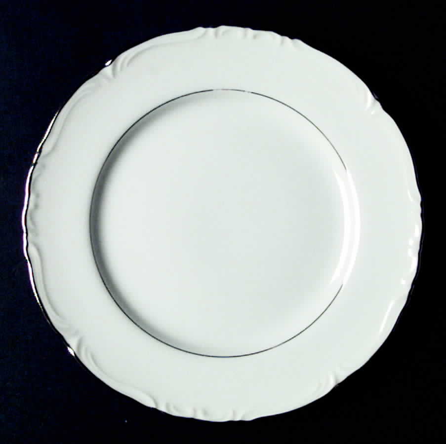 Silver Dawn Salad Plate by Japan-1