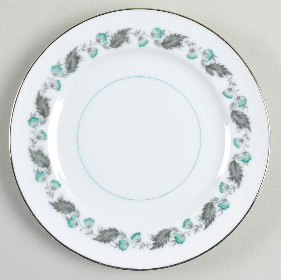 Silver Wreath Bread & Butter Plate by Japan-1