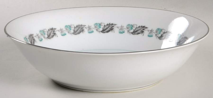 Silver Wreath 8" Round Vegetable Bowl by Japan-1