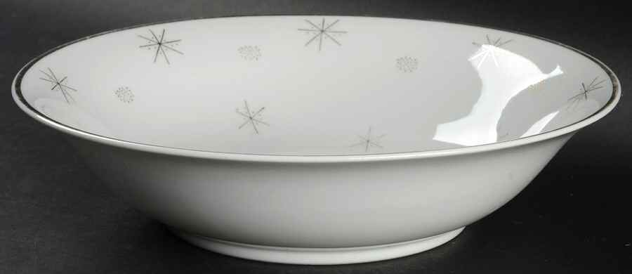 Snowflake 9" Round Vegetable Bowl by Japan-1